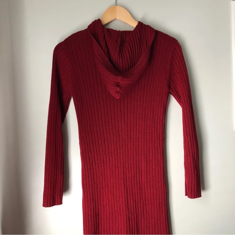 Red Anthropologie Duster Sweater - Picture 2 of 2